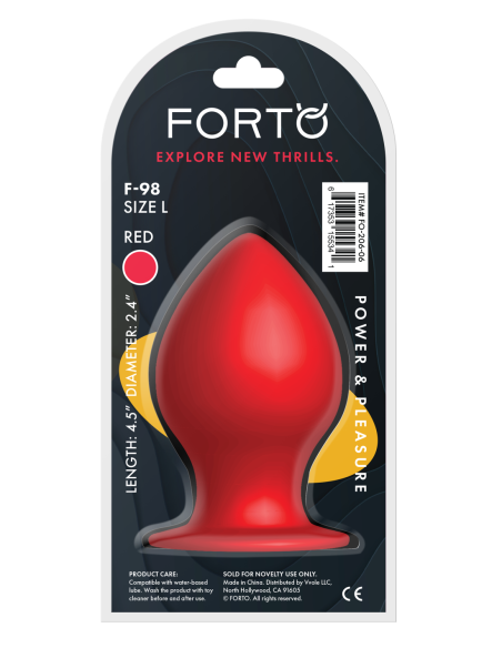 FORTO F-98 CONE LARGE RED