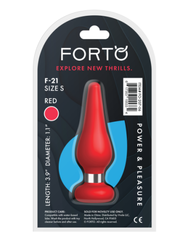 FORTO F-21 LÁGRIMA PEQUEÑA ROJA