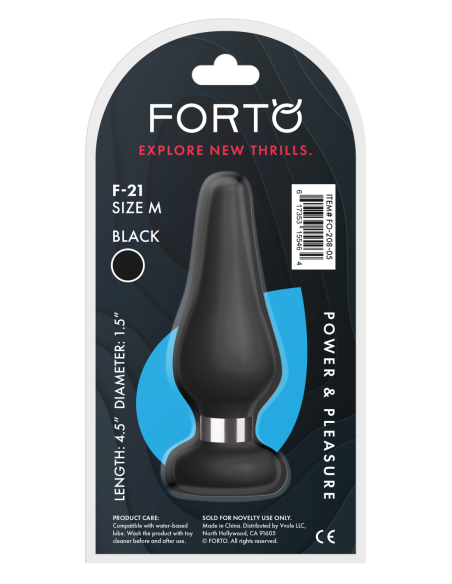 FORTO F-21 TEAR DROP MEDIUM BLACK