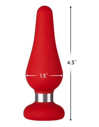 FORTO F-21 TEAR DROP MEDIUM RED