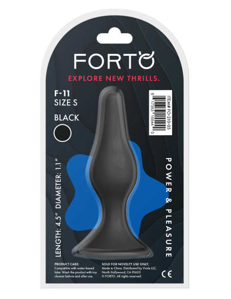 FORTO F-11 LUNGO PEQUEÑO NEGRO