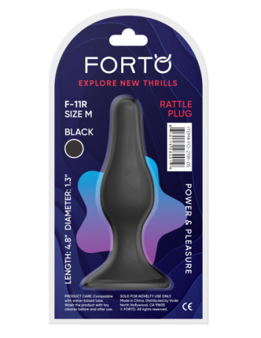 FORTO F-11R RATTLER LUNGO MEDIUM BLACK