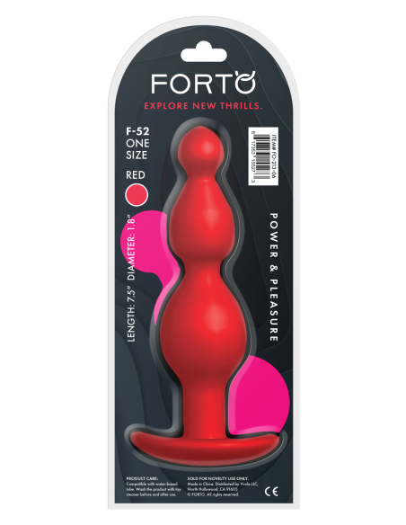 FORTO CUENTAS DE CONO F-52 ROJAS