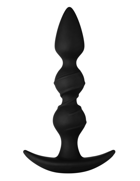 FORTO F-42R RATTLER SPIRAL BEADS BLACK