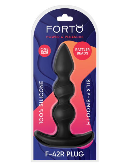 FORTO F-42R RATTLER ESPIRAL BEADS NEGRO