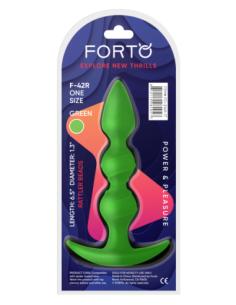 FORTO F-42R RATTLER SPIRAL BEADS GREEN 2