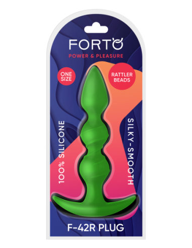 FORTO F-42R RATTLER ESPIRAL BEADS VERDE