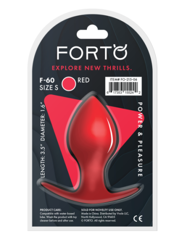 FORTO F-60 PALA PEQUEÑA ROJA