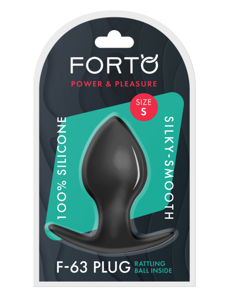 FORTO F-63 RATTLER SPADE SMALL BLACK