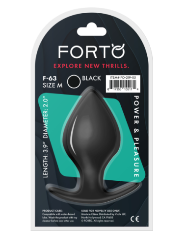 FORTO F-63 RATTLER SPADE MEDIUM BLACK