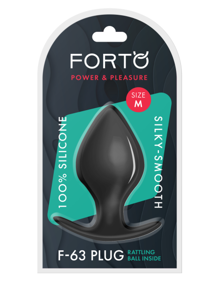 FORTO F-63 PALA DE CASCABEL MEDIANA NEGRA