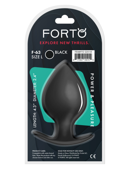 FORTO F-63 PALA DE CASCABEL GRANDE NEGRA