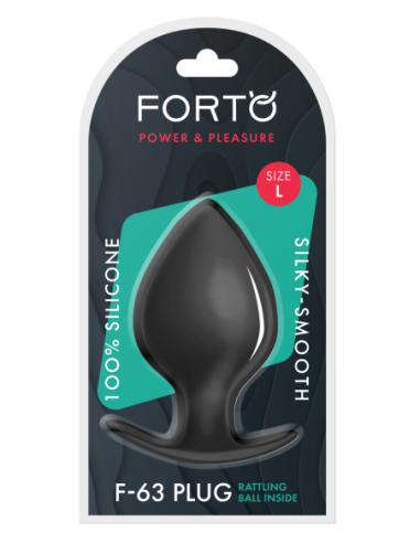 FORTO F-63 RATTLER SPADE LARGE BLACK