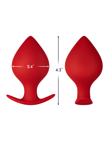FORTO F-63 RATTLER SPADE LARGE RED