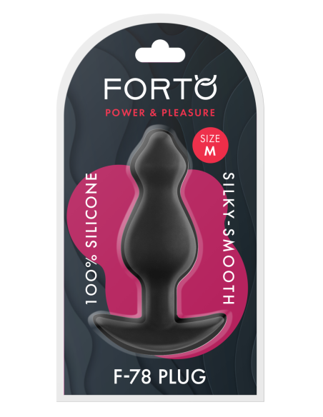 FORTO F-78 POINTEE PLUG MEDIUM BLACK