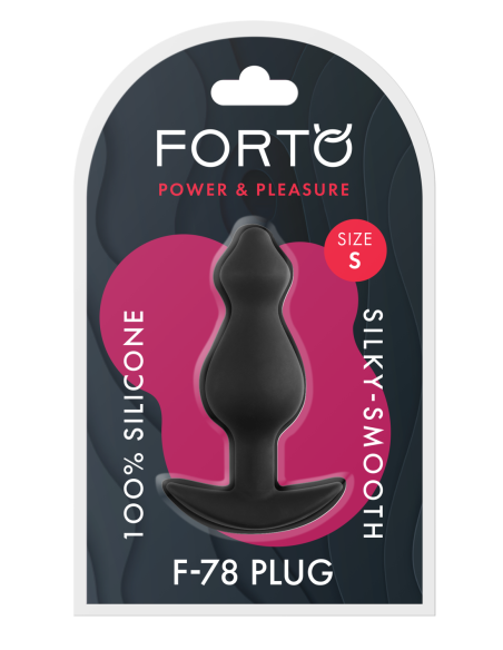FORTO F-78 POINTEE PLUG SMALL BLACK