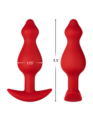 FORTO F-78 POINTEE PLUG LARGE RED