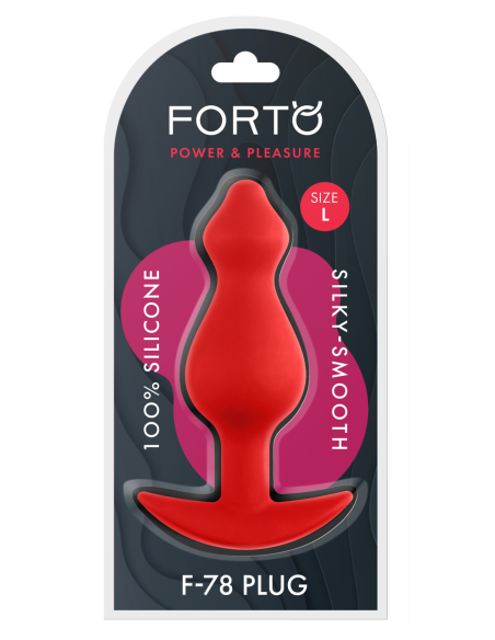 FORTO ENCHUFE F-78 POINTEE ROJO GRANDE