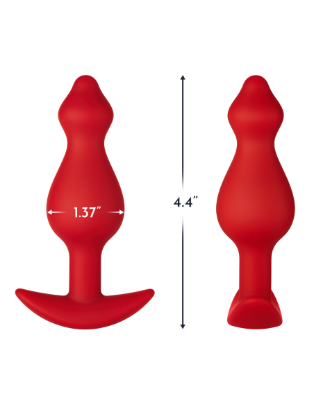 FORTO F-78 POINTEE PLUG MEDIUM RED