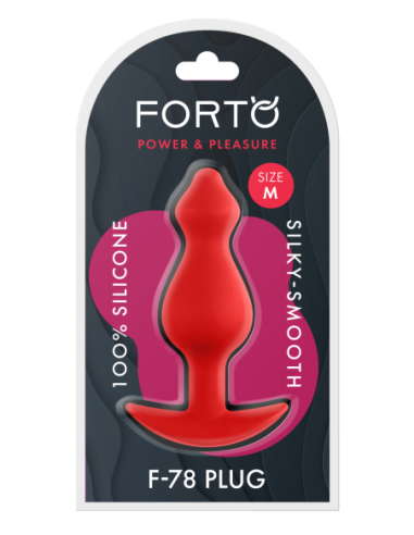 FORTO ENCHUFE F-78 POINTEE MEDIUM RED