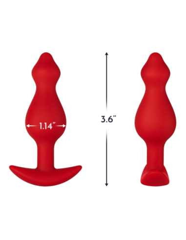 FORTO F-78 POINTEE PLUG SMALL RED