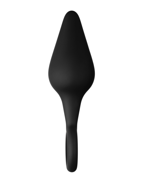 FORTO TAPÓN DE SILICONA F-10 CON ANILLO DE TRACCIÓN PEQUEÑO NEGRO