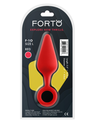 FORTO TAPÓN DE SILICONA F-10 CON ANILLO DE...