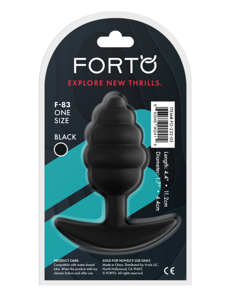 FORTO F-83 SPIR PLUG NEGRO