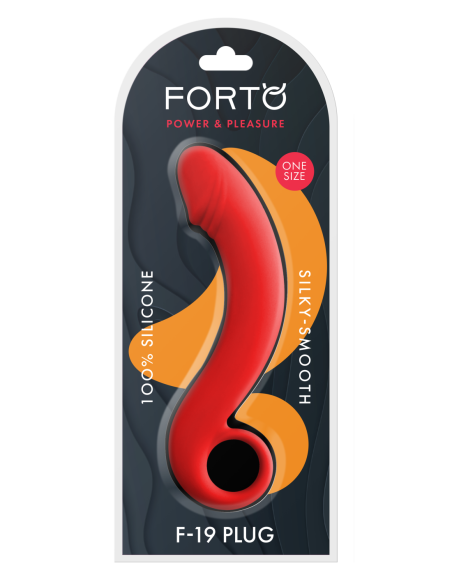 FORTO ENCHUFE F-19 ROJO