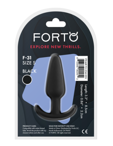 FORTO F-31PLUG SMALL BLACK