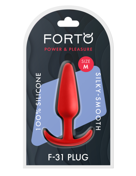 FORTO ENCHUFE F-31 ROJO MEDIO