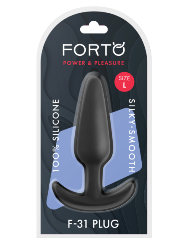 FORTO F-31 PLUG LARGE BLACK