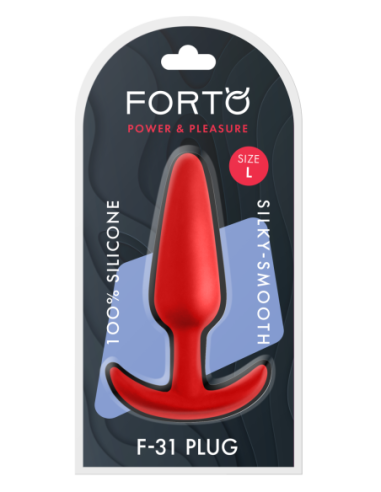 FORTO F-31 PLUG LARGE RED