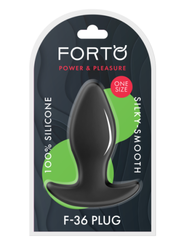 FORTO ENCHUFE F-36 T NEGRO