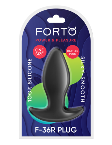 FORTO F-36R RATTLER T PLUG BLACK