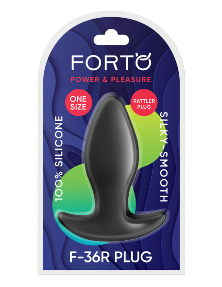 FORTO F-36R RATTLER T PLUG BLACK