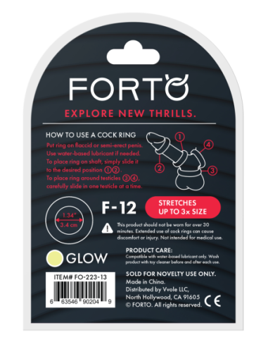 FORTO F-12 35MM ANILLO C GLOW