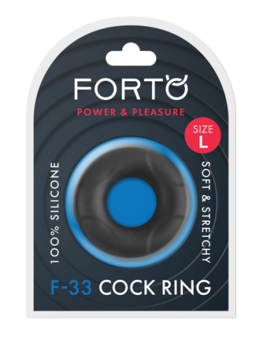 FORTO F-33 25MM C-RING LARGE BLACK