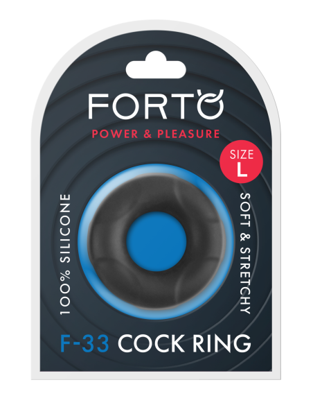 FORTO F-33 25MM C-RING LARGE BLACK
