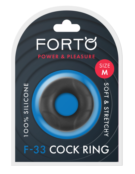 FORTO F-33 21MM C-RING MEDIUM BLACK