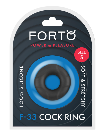 FORTO F-33 17MM C-RING PEQUEÑO NEGRO