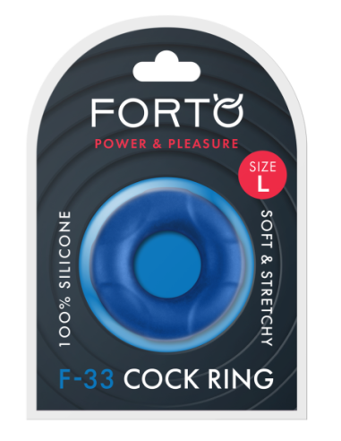 FORTO F-33 25MM C-RING LARGE BLUE