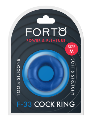FORTO F-33 21MM C-RING MEDIUM BLUE