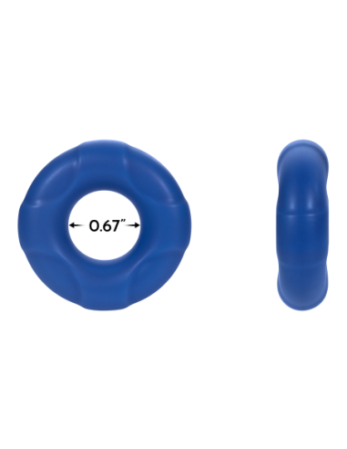 FORTO F-33 17MM C-RING SMALL BLUE