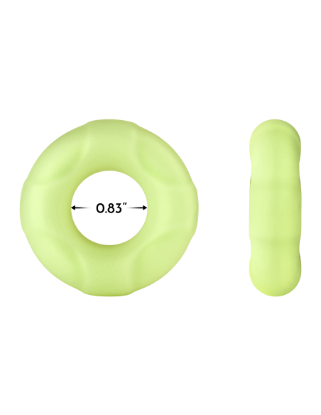 FORTO F-33 ANILLO EN C DE 21 MM DE BRILLO MEDIO