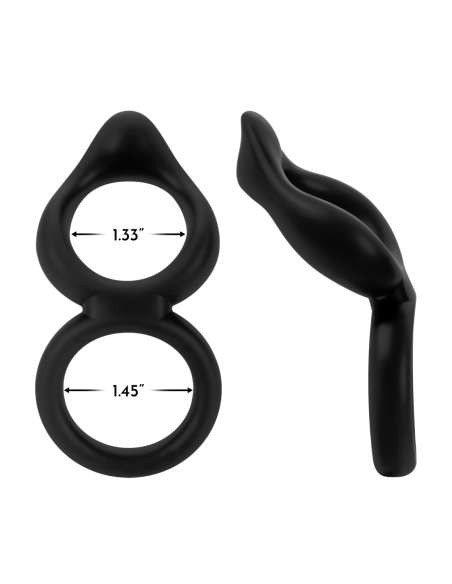 FORTO F-88 DOBLE ANILLO NEGRO