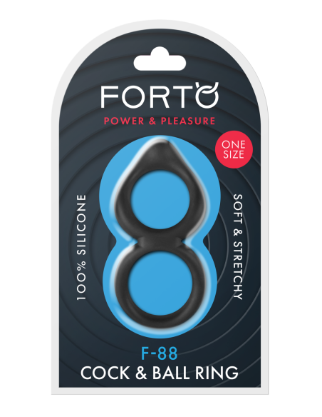 FORTO F-88 DOUBLE RING BLACK
