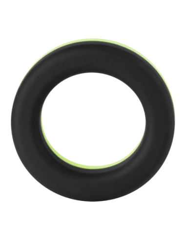 FORTO F-19 ANILLO C DE 2 TONOS NEGRO Y BRILLO