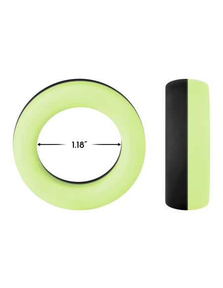 FORTO F-19 2 TONE C-RING BLACK AND GLOW