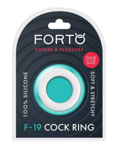 FORTO F-19 2 TONE C-RING BLACK AND WHITE